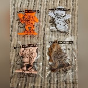 KAWS Monsters Figures Set (All 4) Limited Edition - New